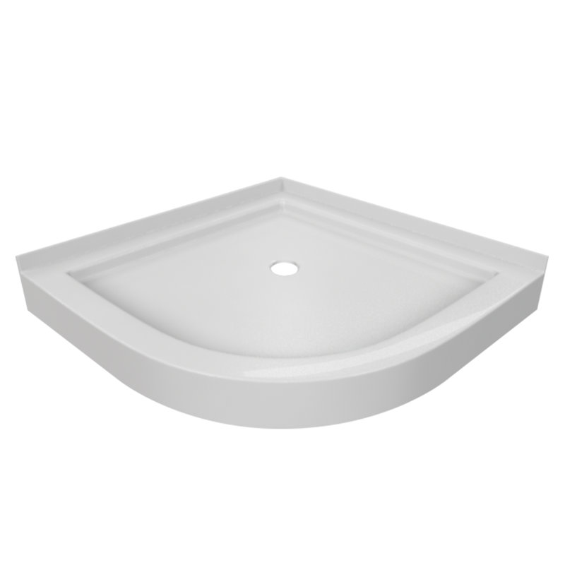 Valley Acrylic Ltd. Signature Acrylic Center Drain 32" x 32" NeoAngle